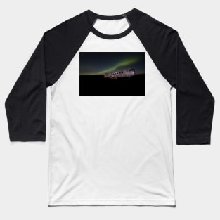 Iceland - DC3 and Aurora Baseball T-Shirt